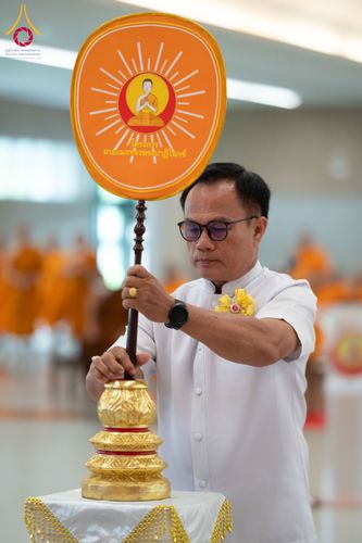 ภาพ No.346682:วันพฤหัสบดี 27 สิงหาคม พ.ศ.2569 พิธีมอบรางวัลแก่สามเณรทรงพระปาฏิโมกข์ปีที่ 4/2569