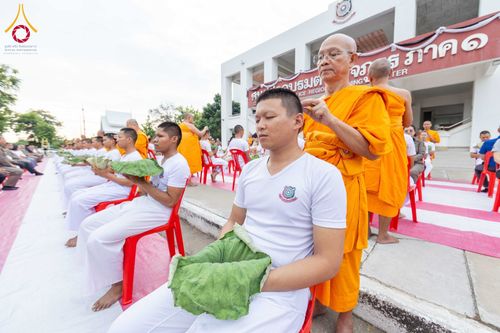 ภาพ No.349340:วันจันทร์ที่ 14 กันยายน พ.ศ.2569  พิธีตัดปอยผมนักเรียนนายสิบธรรมทายาท  "โครงการบรรพชาและพัฒนาศีลธรรม นักเรียนนายสิบตำรวจรุ่นที่ 16“  ณ ศูนย์ฝึกอบรมตำรวจภูธร ภาค 1  จ.สระบุรี