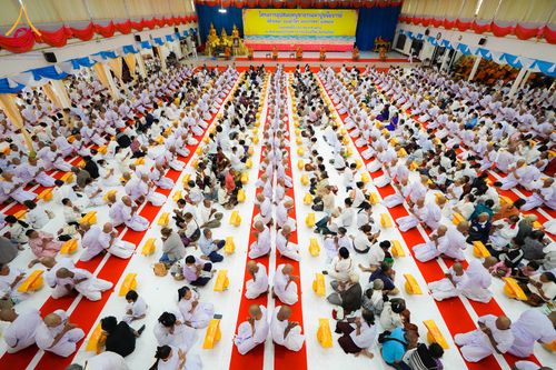 ภาพ No.281171:วันที่ 4 ธันวาคม พ.ศ. 2568 พิธีบรรพชาสามเณร ในโครงการบวชบูชาธรรมมหาปูชนียาจารย์  ณ วัดกลางพระอารามหลวง จังหวัดบุรีรัมย์