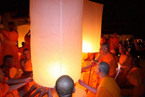 ประมวลภาพธุดงค์ธรรมชัย 8 มกราคม พ.ศ.2555