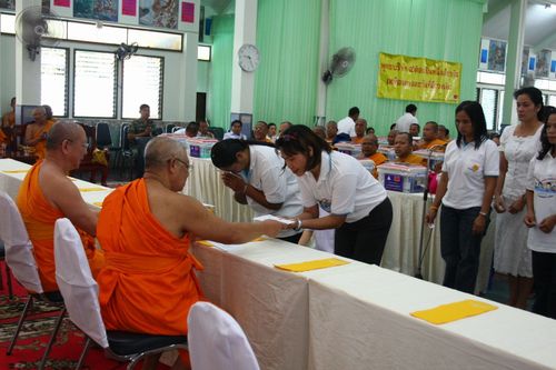 พิธีถวายสังฆทานแด่คณะสงฆ์ 286 วัด ใน 4 จังหวัดภาคใต้ ครั้งที่ 78