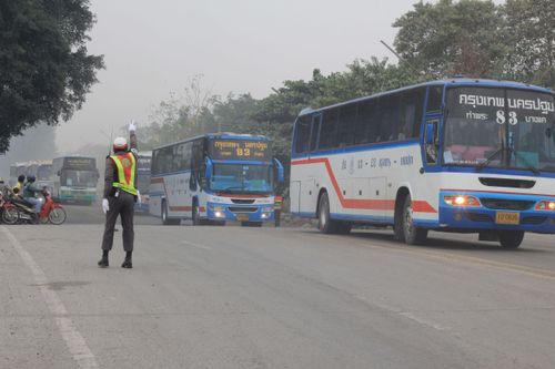 เดินทางมาวัด - ส่งกลับ