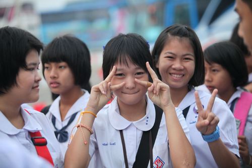 ภาพ No.1783:เดินทางมาวัด - ส่งกลับ