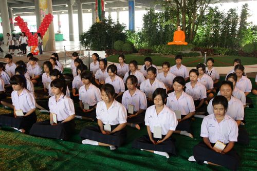 ภาพ No.1485:ปฏิบัติธรรม