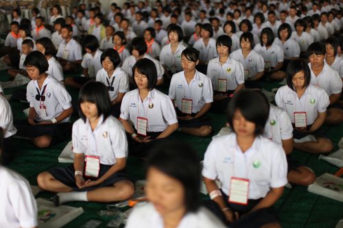 ภาพ No.1498:ปฏิบัติธรรม