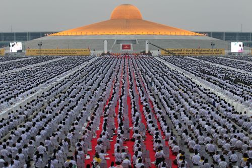 ภาพรวมที่ลานธรรม