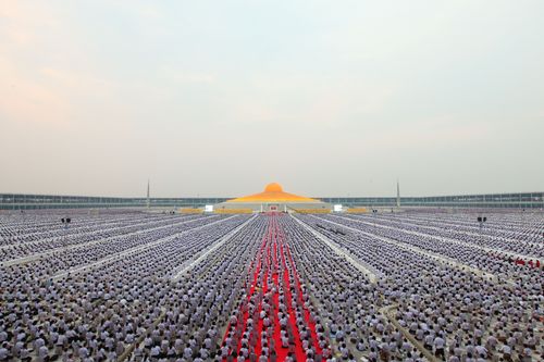 ภาพ No.1611:ภาพรวมที่ลานธรรม