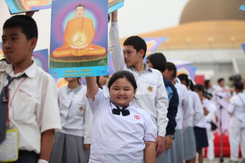 ภาพ No.1585:ภาพรวมที่ลานธรรม