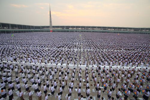 ภาพ No.1618:ภาพรวมที่ลานธรรม