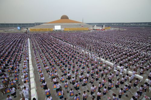 ภาพ No.1619:ภาพรวมที่ลานธรรม