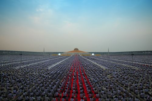 ภาพ No.1635:ภาพรวมที่ลานธรรม