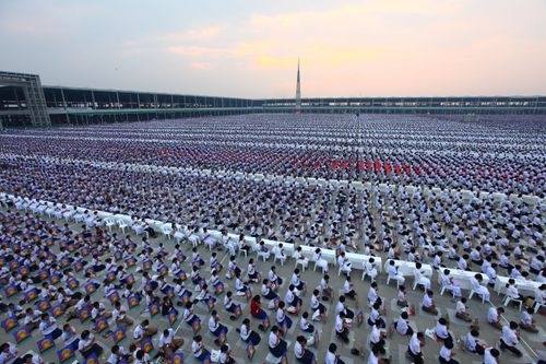 ภาพ No.1639:ภาพรวมที่ลานธรรม