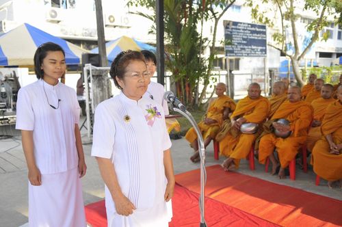 ภาพ No.3598:	พิธีถวายสังฆทานแด่คณะสงฆ์ 286 วัด ใน 4 จังหวัดภาคใต้ ครั้งที่ 79