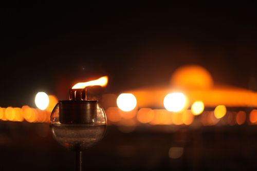 ภาพ No.1105:จุดโคมมาฆประทีป