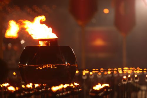 ภาพ No.1106:จุดโคมมาฆประทีป