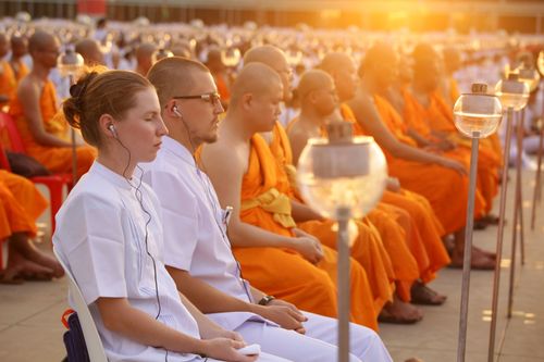 ภาพ No.1090:จุดโคมมาฆประทีป