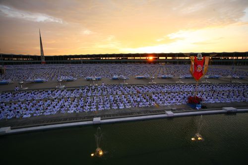 ภาพ No.1086:จุดโคมมาฆประทีป