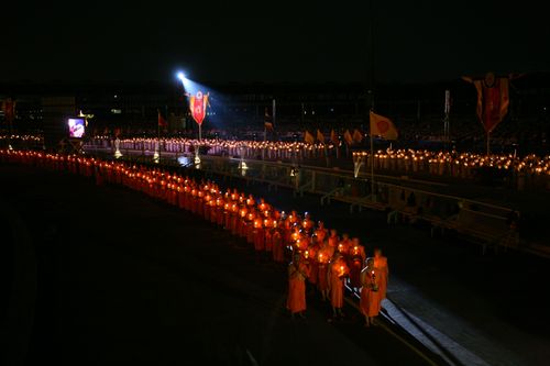 ภาพ No.1087:จุดโคมมาฆประทีป