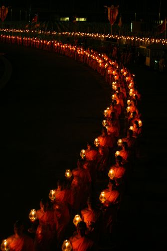 ภาพ No.1088:จุดโคมมาฆประทีป