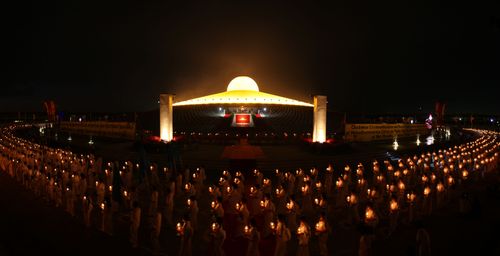 ภาพ No.1098:จุดโคมมาฆประทีป