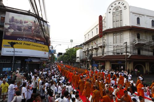 ภาพ No.2202:ตักบาตร เยาวราช