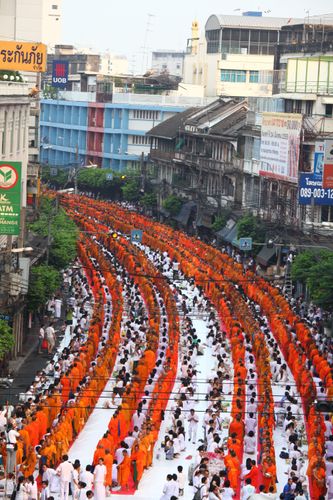 ภาพ No.2209:ตักบาตร เยาวราช