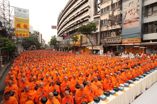 ภาพ No.2214:ตักบาตร เยาวราช