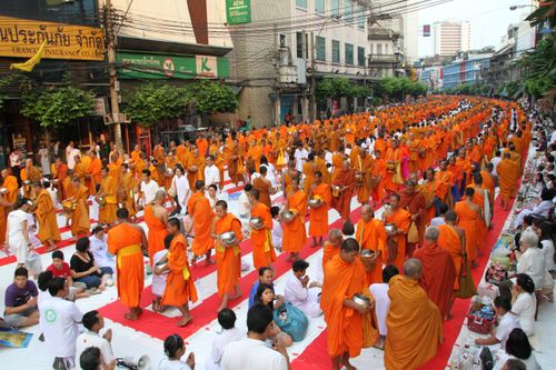 ภาพ No.2225:ตักบาตร เยาวราช