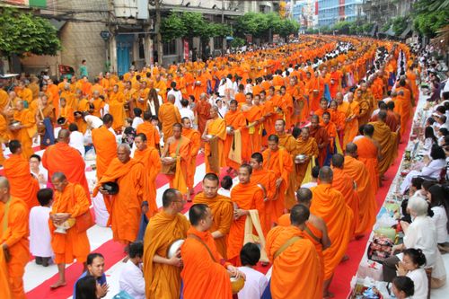 ภาพ No.2226:ตักบาตร เยาวราช