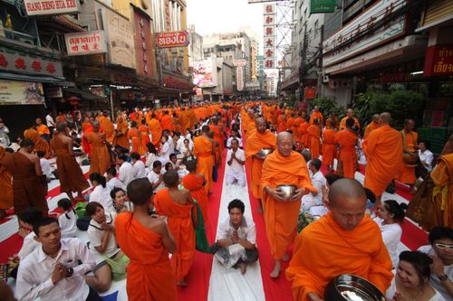 ภาพ No.2236:ตักบาตร เยาวราช