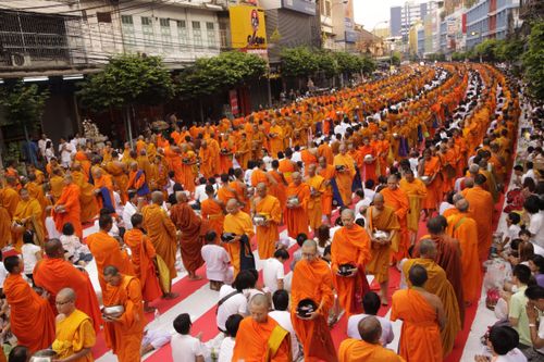 ภาพ No.2238:ตักบาตร เยาวราช