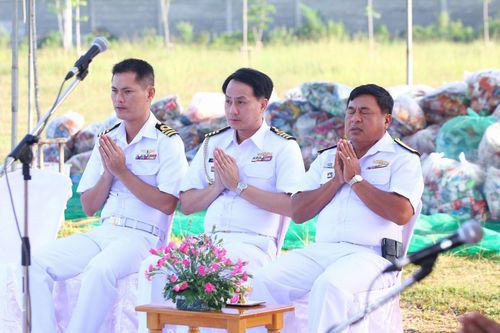 ภาพ No.3646:พิธีถวายสังฆทานแด่คณะสงฆ์ 286 วัด ใน 4 จังหวัดภาคใต้ ครั้งที่ 82