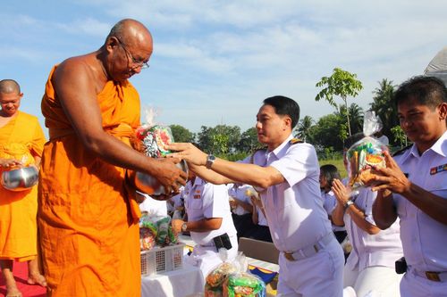 ภาพ No.3675:พิธีถวายสังฆทานแด่คณะสงฆ์ 286 วัด ใน 4 จังหวัดภาคใต้ ครั้งที่ 82