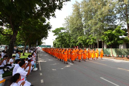 ภาพ No.454:ขบวนอัญเชิญอัฐิธาตุคุณยายฯ