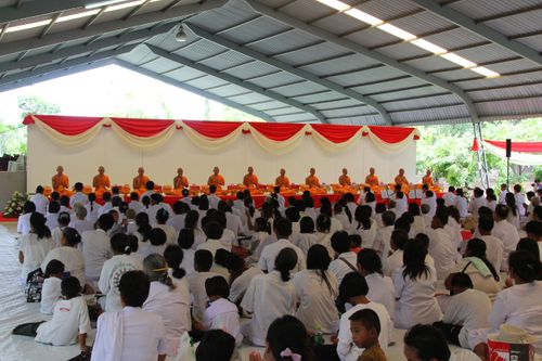 ภาพ No.497:บวชอุทิศชีวิต