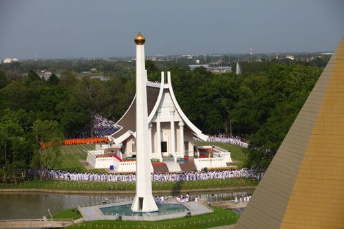 ภาพ No.461:ขบวนอัญเชิญอัฐิธาตุคุณยายฯ