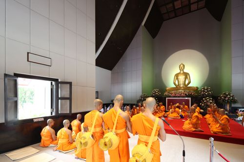 ภาพ No.491:บวชอุทิศชีวิต