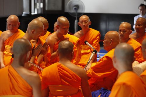 ภาพ No.479:บวชอุทิศชีวิต