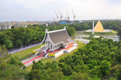 ภาพ No.442:ขบวนอัญเชิญอัฐิธาตุคุณยายฯ