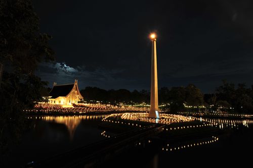 ภาพ No.537:จุดวิสาขประทีป