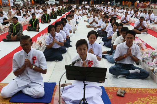 ภาพ No.3680:พิธีถวายสังฆทานแด่คณะสงฆ์ 286 วัด ใน 4 จังหวัดภาคใต้ ครั้งที่ 84