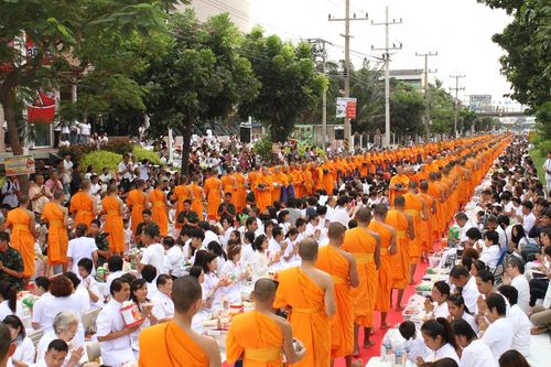 ภาพ No.3749:ตักบาตรพระ 1,111 รูป ลำลูกกา