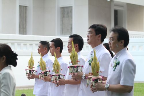 ภาพ No.4601:พิธีบรรพชาธรรมทายาทภาคฤดูฝนรุ่นที่ 1 และยุวชนรอบวัดรุ่นที่ 4