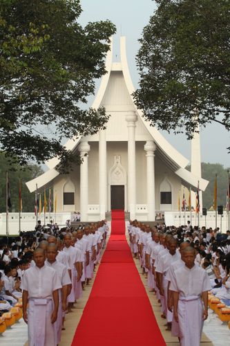 ภาพ No.4619:พิธีบรรพชาธรรมทายาทภาคฤดูฝนรุ่นที่ 1 และยุวชนรอบวัดรุ่นที่ 4