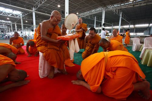 ภาพ No.5316:พิธีทำบุญอายุวัฒนมงคล 6 รอบ 72 ปี พระภาวนาวิริยคุณ (เผด็จ ทตฺตชีโว)