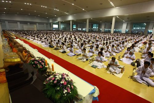 ภาพ No.5315:พิธีทำบุญอายุวัฒนมงคล 6 รอบ 72 ปี พระภาวนาวิริยคุณ (เผด็จ ทตฺตชีโว)