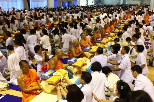 ภาพ No.5317:พิธีทำบุญอายุวัฒนมงคล 6 รอบ 72 ปี พระภาวนาวิริยคุณ (เผด็จ ทตฺตชีโว)