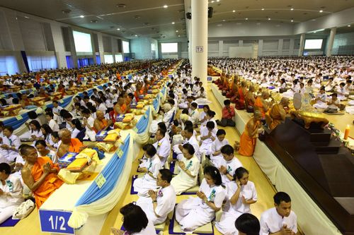 ภาพ No.5325:พิธีทำบุญอายุวัฒนมงคล 6 รอบ 72 ปี พระภาวนาวิริยคุณ (เผด็จ ทตฺตชีโว)