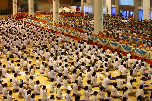 ภาพ No.5335:พิธีทำบุญอายุวัฒนมงคล 6 รอบ 72 ปี พระภาวนาวิริยคุณ (เผด็จ ทตฺตชีโว)