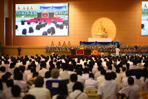 ภาพ No.5333:พิธีทำบุญอายุวัฒนมงคล 6 รอบ 72 ปี พระภาวนาวิริยคุณ (เผด็จ ทตฺตชีโว)